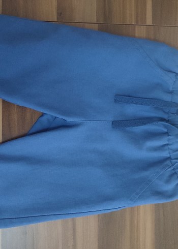 erkek bebek lacivert yazlik keten pantolon 9ay 68cm - Görsel 2