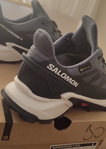 Salomon Erkek Gri Outdoor Spor Ayakkabı - Görsel 4