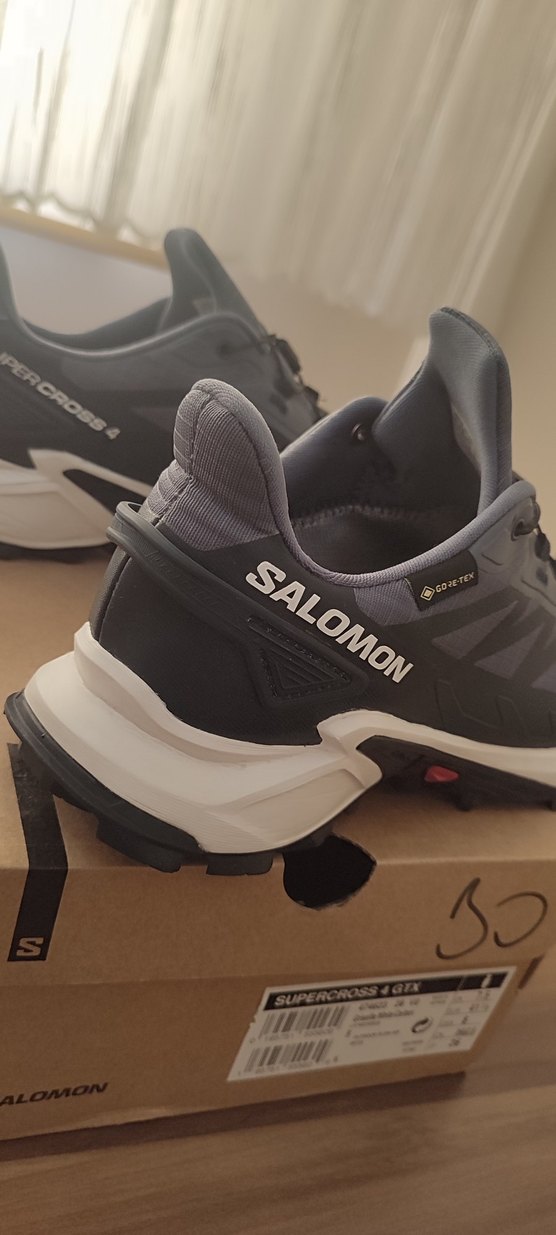 Salomon Erkek Gri Outdoor Spor Ayakkabı - Görsel 4