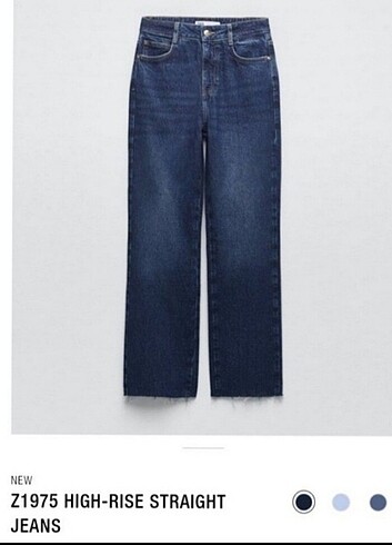 ORİJİNAL ZARA STRAIGHT JEAN