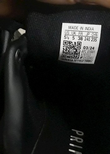 38 Beden siyah Renk Adidas Siyah Kadın Sneakers