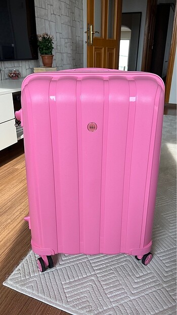 LCW pembe orta boy bavul