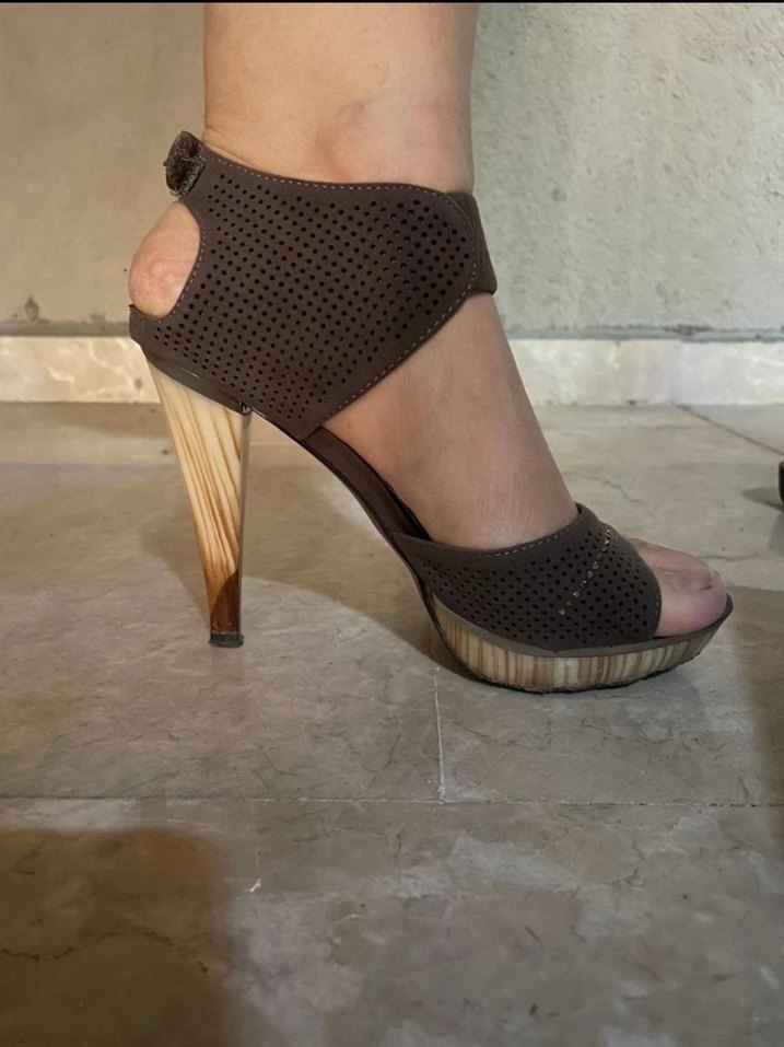 Platform Topuklu Kadın Ayakkabı - Görsel 3