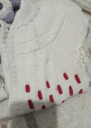 Kız Çocuk Örgü Hırkalar, Uzun Kollu, Pastel Renkler - Görsel 4