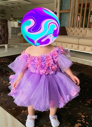 Bebek Parti Elbisesi