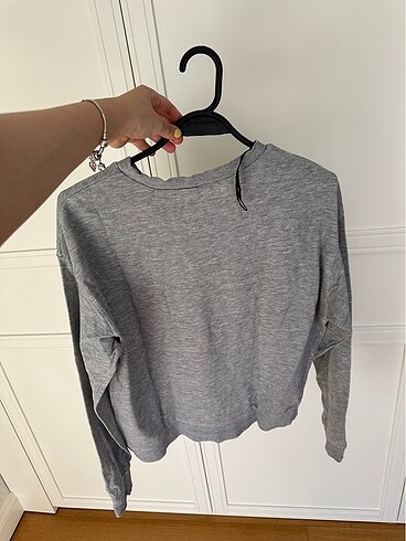 s Beden H&M gri sweatshirt