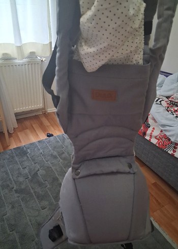 Gri Bebek Taşıyıcı Kanguru - Görsel 3