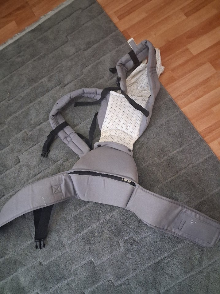 Gri Bebek Taşıyıcı Kanguru - Görsel 2