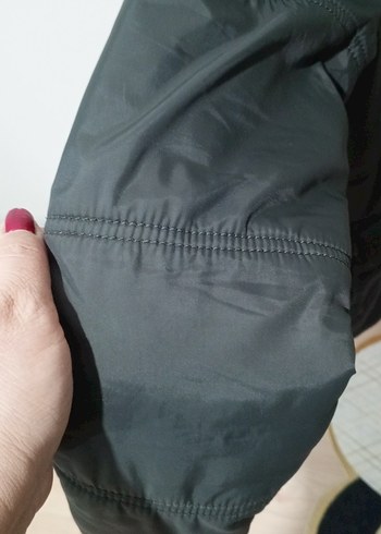 Düğmeli Siyah Erkek Çocuk Kaban - Görsel 5