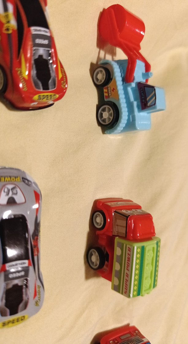 Renkli Mini Oyuncak Arabalar Seti 9 adet - Görsel 3