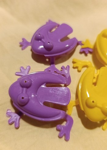 Renkli zıplayan Kurbağa oyuncak 10 adet - Görsel 2