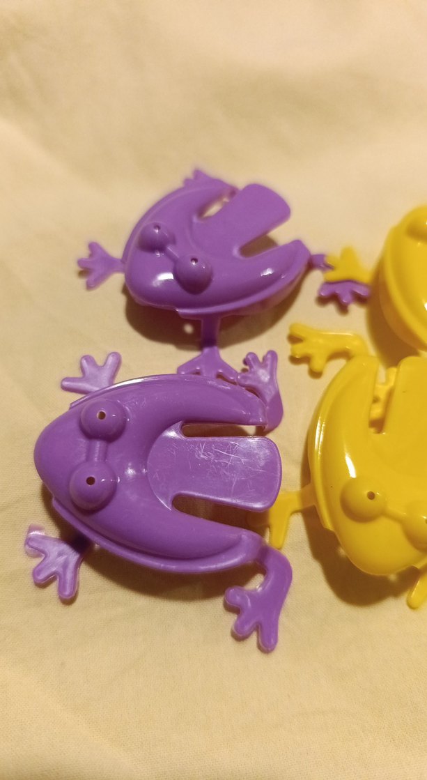 Renkli zıplayan Kurbağa oyuncak 10 adet - Görsel 2