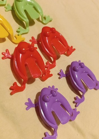 Renkli zıplayan Kurbağa 10 adet - Görsel 2