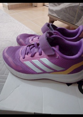 32 Beden mor Renk Kız Çocuk Mor adidas Spor Ayakkabı