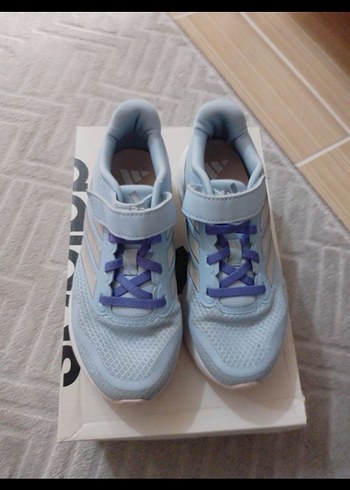 Kız Çocuk Mavi Adidas Spor Ayakkabı