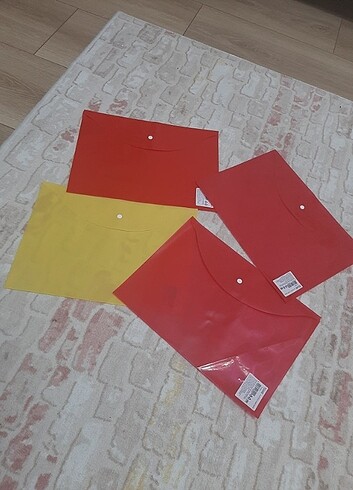  Çıtçıtlı Zarf Dosya