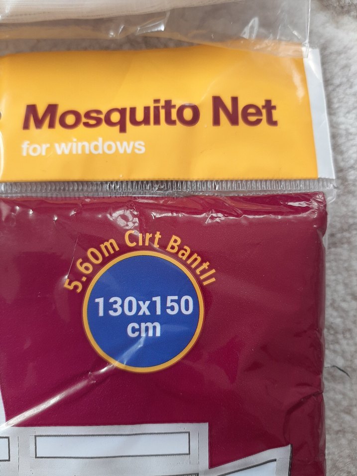 Omak Pencere Sineklik 130x150 cm Beyaz - Görsel 2