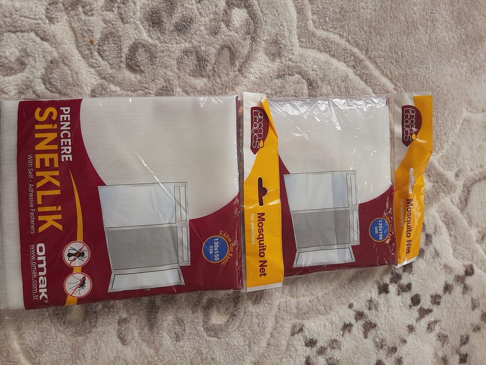 Omak Pencere Sineklik 130x150 cm Beyaz - Görsel 4