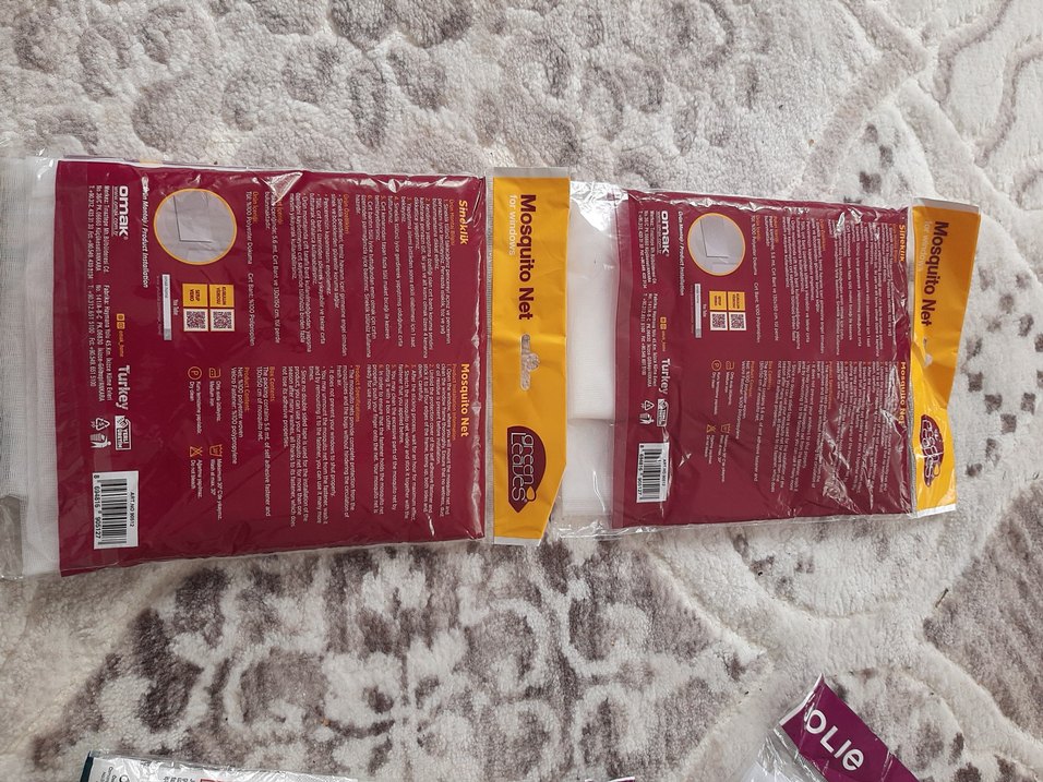 Omak Pencere Sineklik 130x150 cm Beyaz - Görsel 3