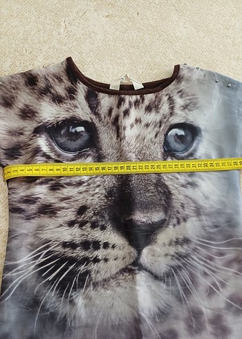 H&M Kız Çocuk Desenli Tişört - Görsel 4