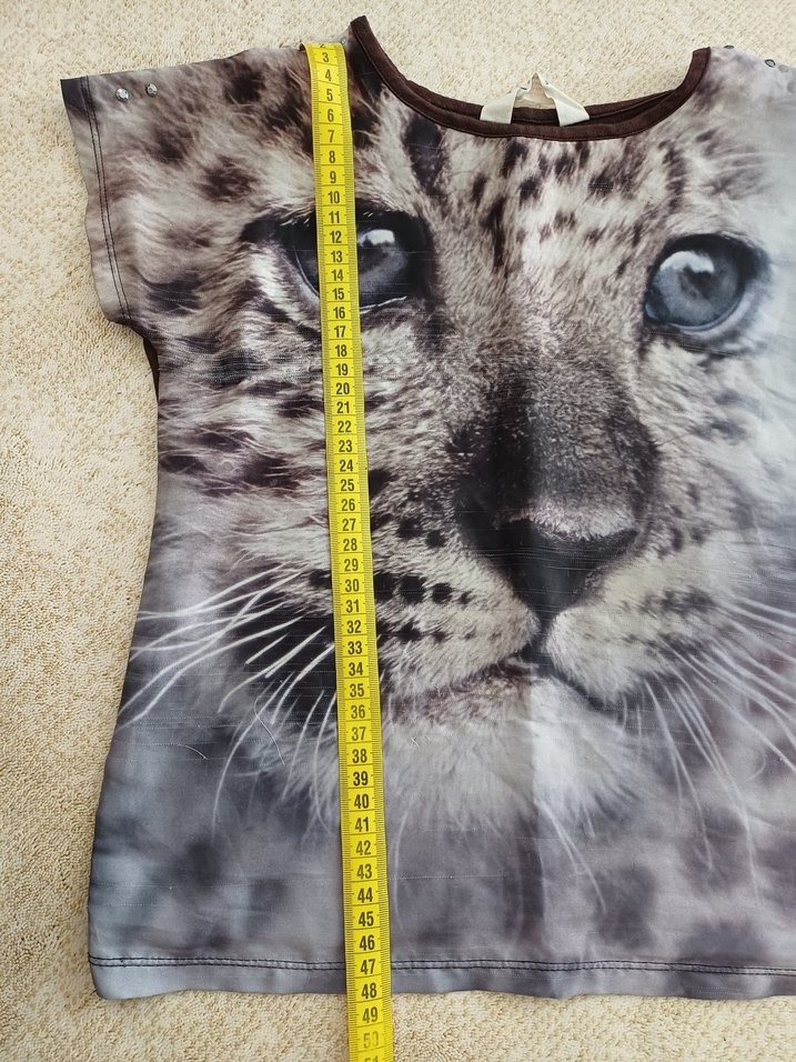 H&M Kız Çocuk Desenli Tişört - Görsel 5