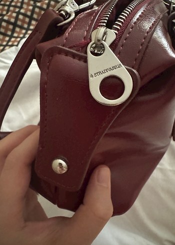 Stradivarius Bordo çanta