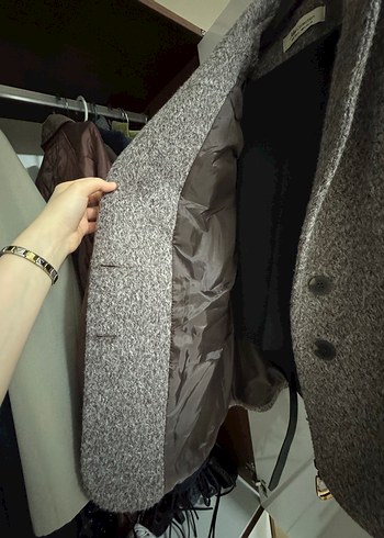 Mai collection Kaşe blazer /kaban - Görsel 3