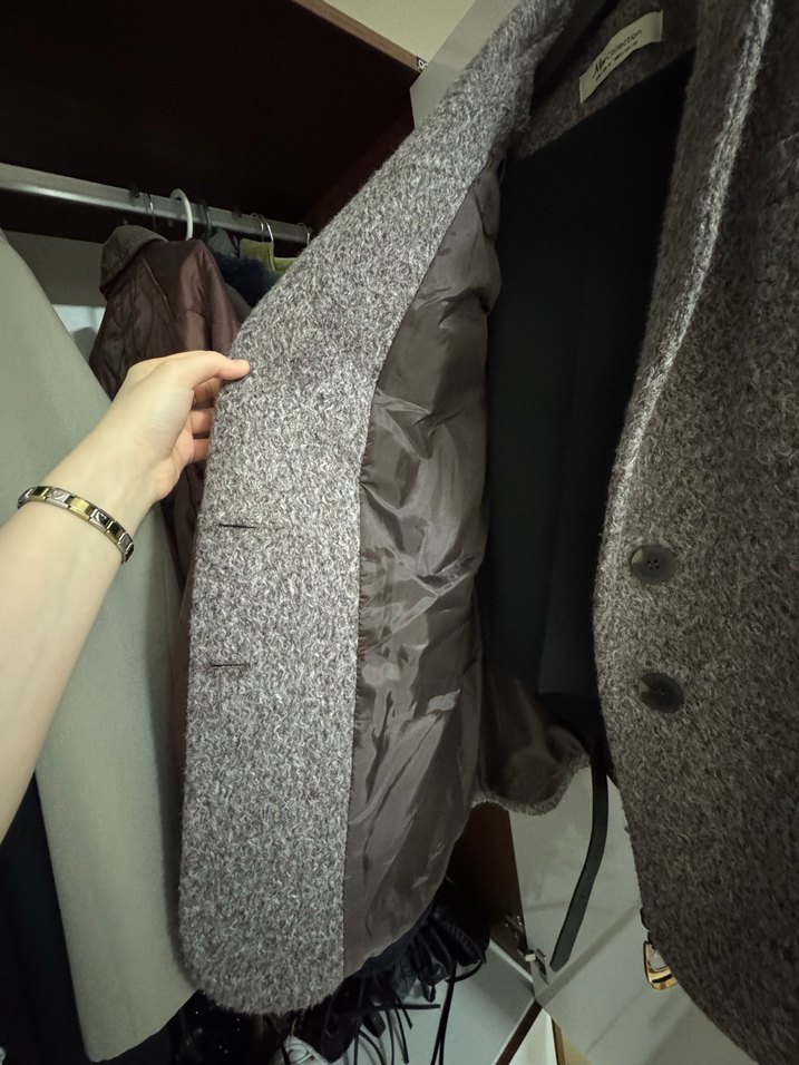 Mai collection Kaşe blazer /kaban - Görsel 3