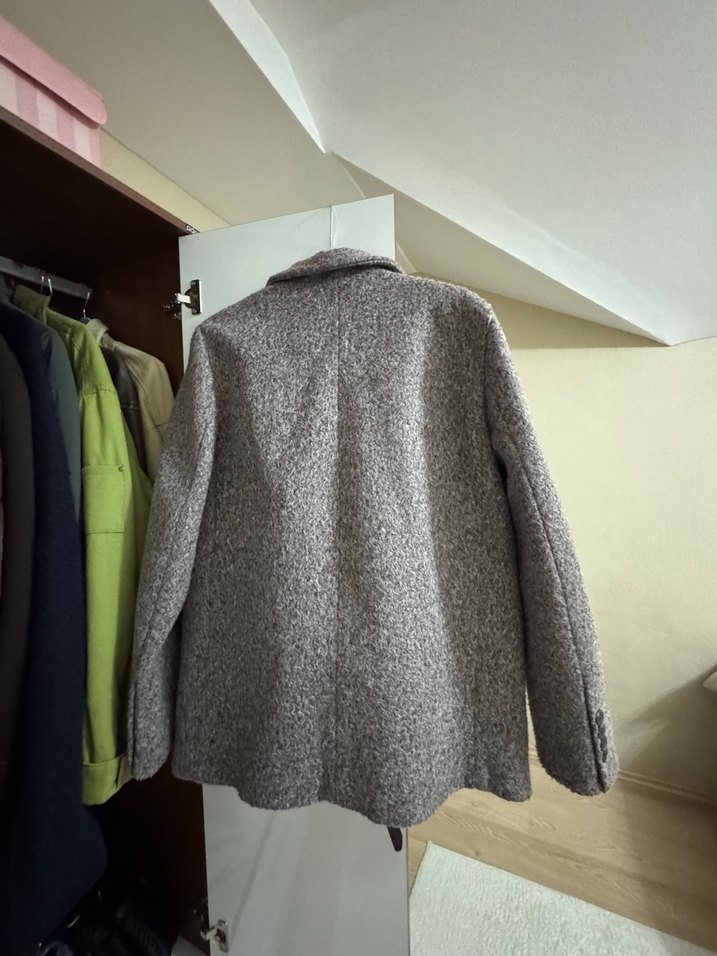 Mai collection Kaşe blazer /kaban - Görsel 5