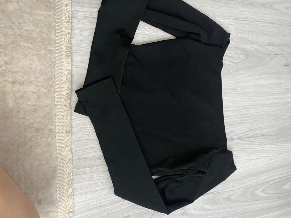 Kayık Yaka Crop - Görsel 2