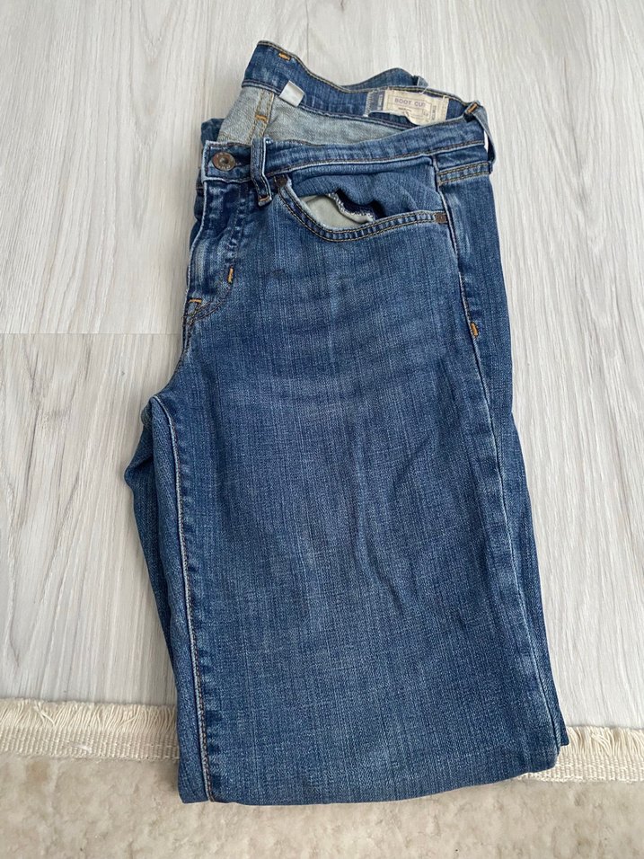 Düşük Bel İspanyol Paça Pantolon - Görsel 4