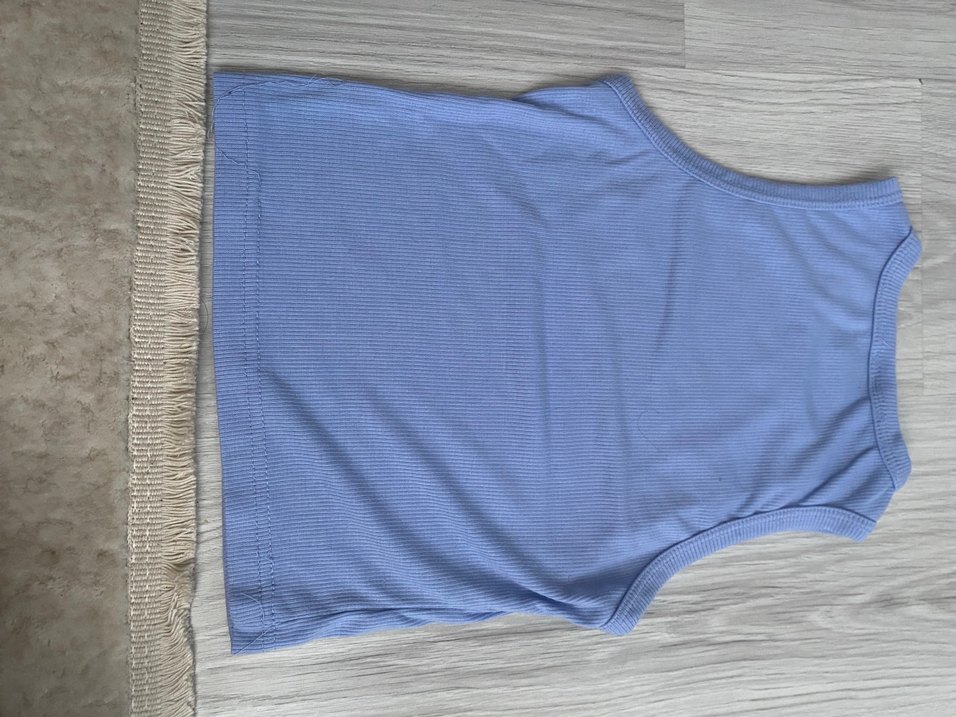 Sıfır Kol Fitilli Crop - Görsel 2