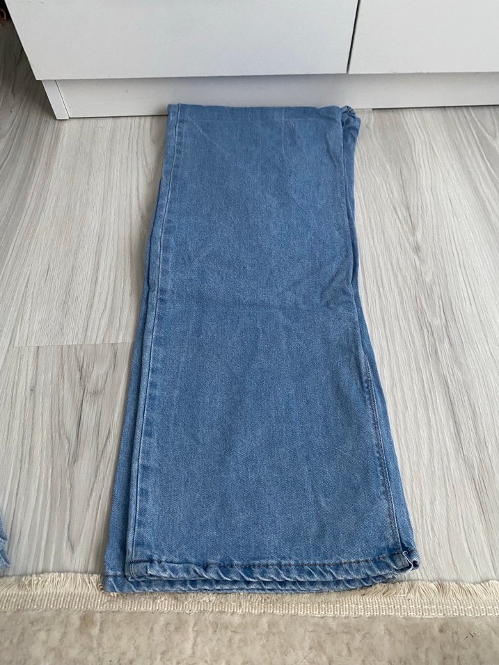 Rahat Kesim Midi Kot Pantolon - Görsel 2