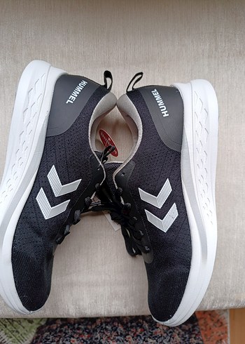 Hummel Gri erkek Spor Ayakkabı Velcro Detaylı