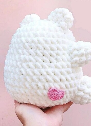 Diğer El Örgüsü Peluş Kutup Ayısı