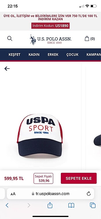 Us Polo assn şapka - Görsel 4