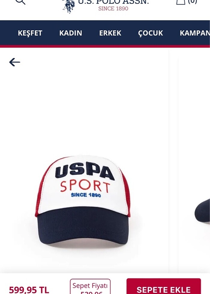 Us Polo assn şapka - Görsel 4