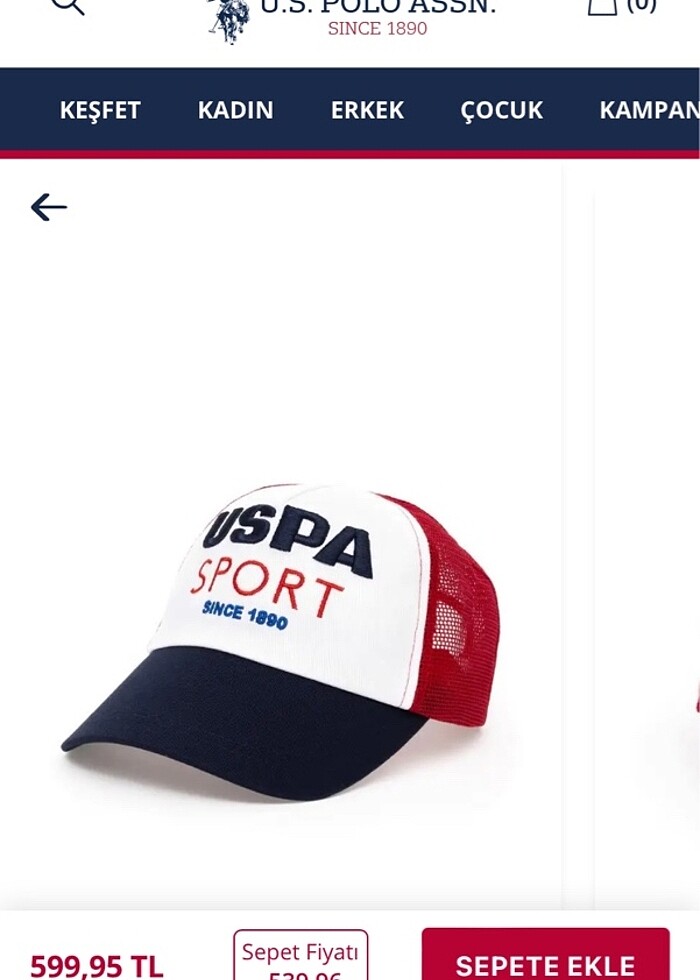 Us Polo assn şapka - Görsel 5