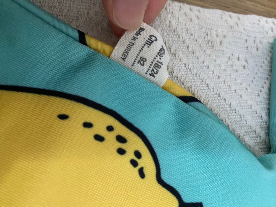 Kız Çocuk Limon Desenli Kısa Kollu Mayo - Görsel 5