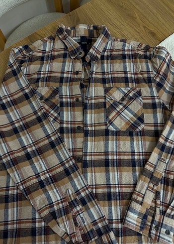 Uzun Kollu Kareli Erkek Gömlek - Görsel 2