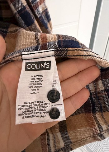 Uzun Kollu Kareli Erkek Gömlek - Görsel 8