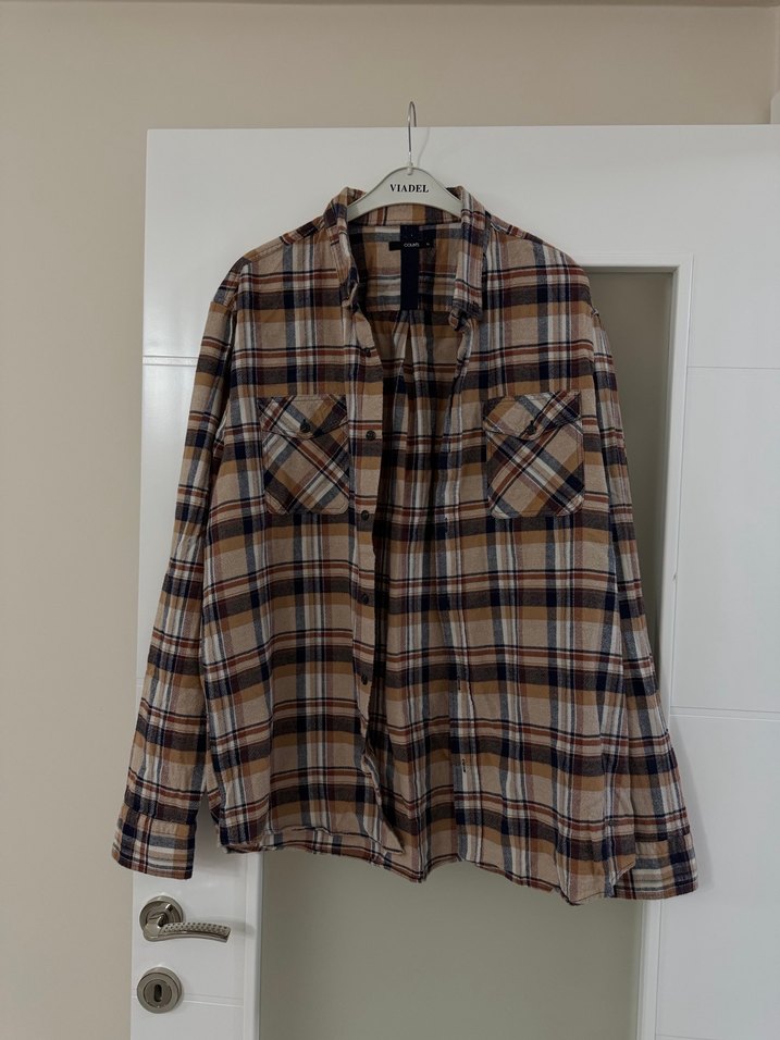 Uzun Kollu Kareli Erkek Gömlek - Görsel 4