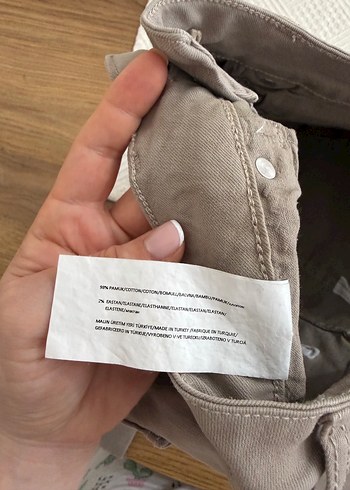 Kadın pantolon vizon renk - Görsel 7