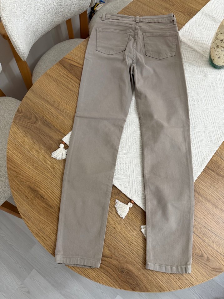 Kadın pantolon vizon renk - Görsel 3