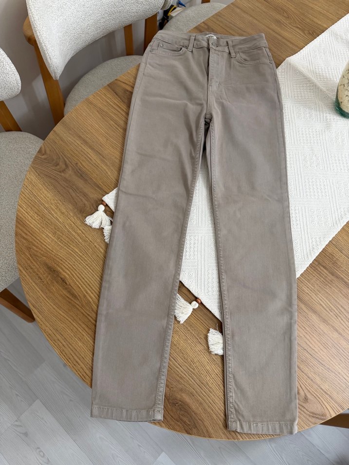 Kadın pantolon vizon renk - Görsel 2