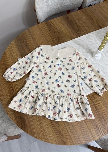 Nakışlı Bohem Kız Elbisesi Uzun Kollu - Görsel 6