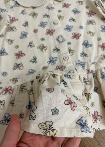 Nakışlı Bohem Kız Elbisesi Uzun Kollu - Görsel 4