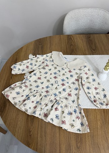 Nakışlı Bohem Kız Elbisesi Uzun Kollu - Görsel 3