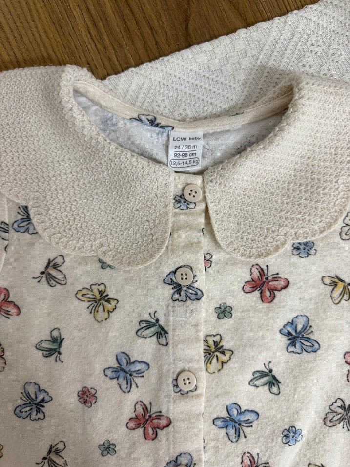 Nakışlı Bohem Kız Elbisesi Uzun Kollu - Görsel 2