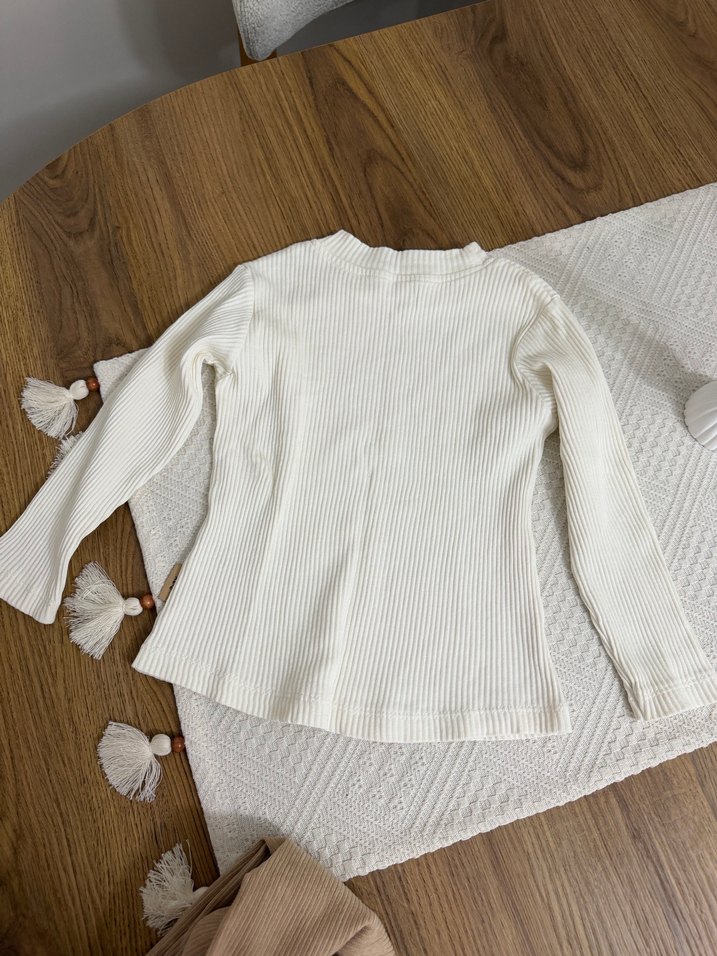 Nakışlı Triko Bebek ikili Takım - Görsel 5